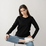 Black  Classic Full Sleeve Tee