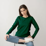 Dark Green Classic Full Sleeve Tee