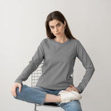 Grey Classic Full Sleeve Tee