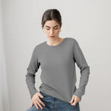 Grey Classic Full Sleeve Tee