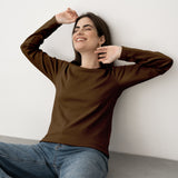 Brown Classic Full Sleeve Tee