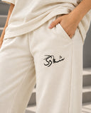 Women’s Oversized Co-Ord Set – Off White | Burraq