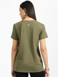 Olive Green T Shirt – Soft Cotton Casual Tee