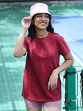 Maroon T Shirt – Soft Cotton Casual Tee
