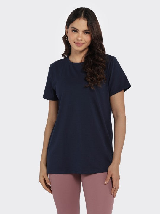 Navy Blue T Shirt – Soft Cotton Casual Tee