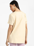 Cream T Shirt – Soft Cotton Casual Tee