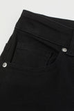 Premium Black Wide Leg Jeans
