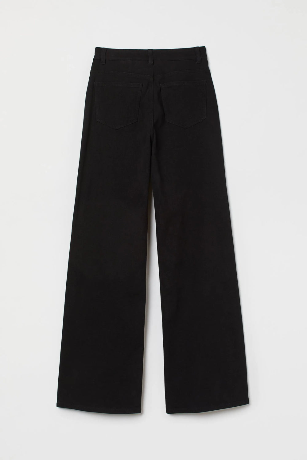 Premium Black Wide Leg Jeans