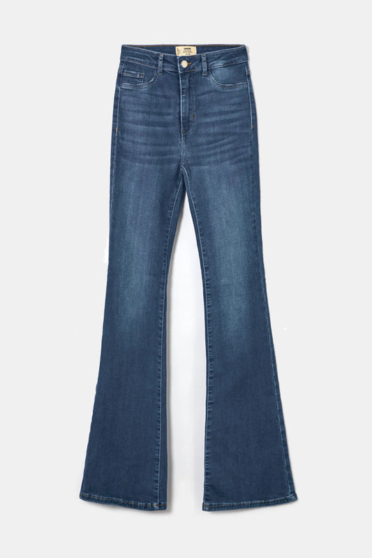 TW High-Waisted Flared Jeans.