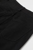 Premium Black Wide Leg Jeans