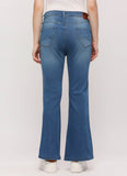 Dion Blue High Rise Flare Jeans