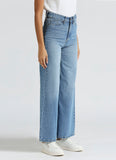 Hailey Blue High Waist Wide Leg Jeans