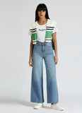 Hailey Blue High Waist Wide Leg Jeans