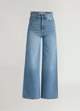 Hailey Blue High Waist Wide Leg Jeans