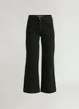Hailey Premium Black High Waist Wide Leg Jeans