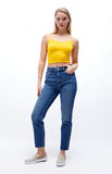 Blue High Waist Mom Jeans