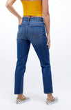 Blue High Waist Mom Jeans