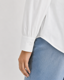 Women’s Cotton Button Down Shirt - White