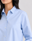 Women’s Cotton Button Down Shirt - Sky Blue