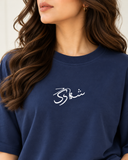 Women’s Oversized Co-Ord Set – Navy Blue | Burraq