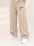 Men's Oversized Co-Ord Set – Beige | Burraq