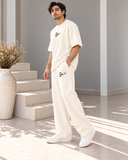 Men's Oversized Co-Ord Set – Off White | Burraq