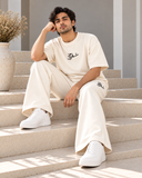 Men's Oversized Co-Ord Set – Off White | Burraq