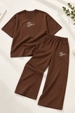 Men's Oversized Co-Ord Set – Brown | Burraq