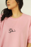 Women’s Oversized Co-Ord Set – Pink | Burraq