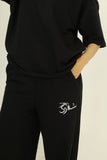 Women’s Oversized Co-Ord Set – Black | Burraq
