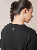 Black Drop Shoulder Oversize T Shirt