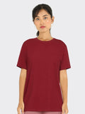Maroon T Shirt – Soft Cotton Casual Tee