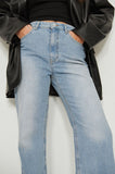 High waist Relaxed Straight Jeans
