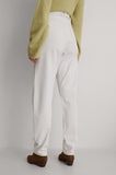 Loose Fit  Straight Jeans - White