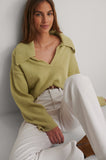 Loose Fit  Straight Jeans - White