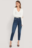 Premium Blue Mom Jeans