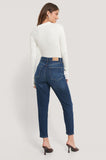Premium Blue Mom Jeans