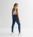 Skinny Jeans Blue Mid Rise Amie