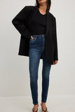 Blue Skinny High Waist Jeans