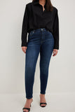 Blue Skinny High Waist Jeans