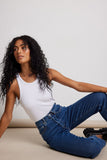 Straight High Waist Jeans