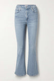 Ice Blue Bell Bottoms