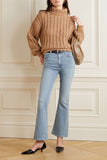 Ice Blue Bell Bottoms